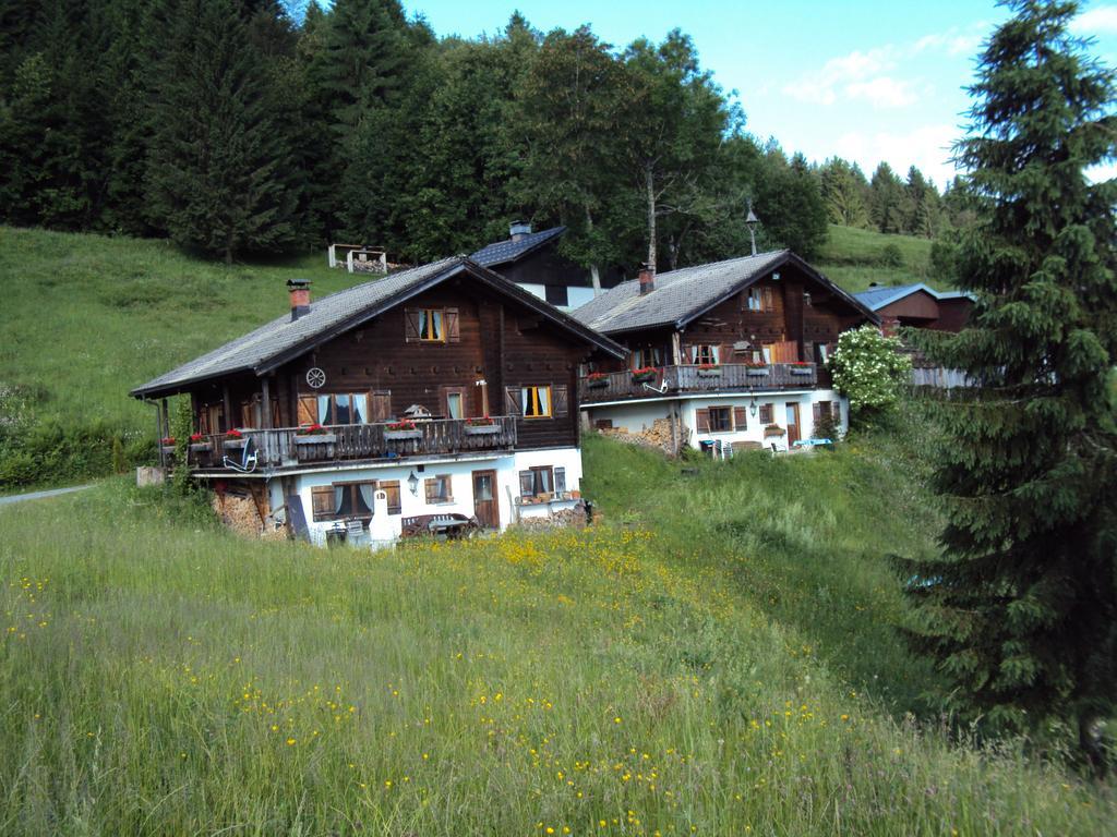Ferienwohnungen Im Blockhaus Metzler Schwarzenberg im Bregenzerwald Ngoại thất bức ảnh